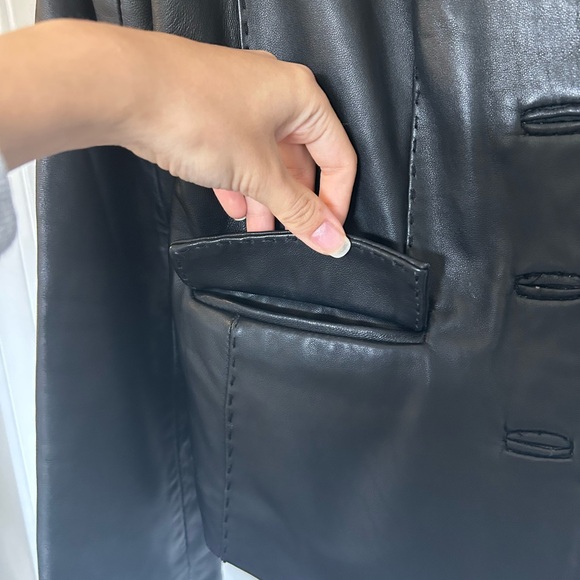 VINTAGE LAMBSKIN LEATHER JACKET - Sonoma - Women’s size M - Like-new! - Picture 2 of 9